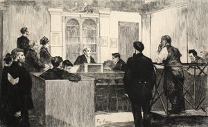 Ilustracja z „La Rue a Londres”, wyd. G. Charpentier et Cie, 1884